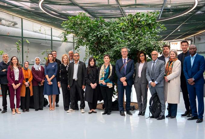 Délégation Canadienne en visite au Campus de Benguérir